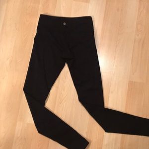 Lululemon leggings. Size 4. Mid-rise/28”